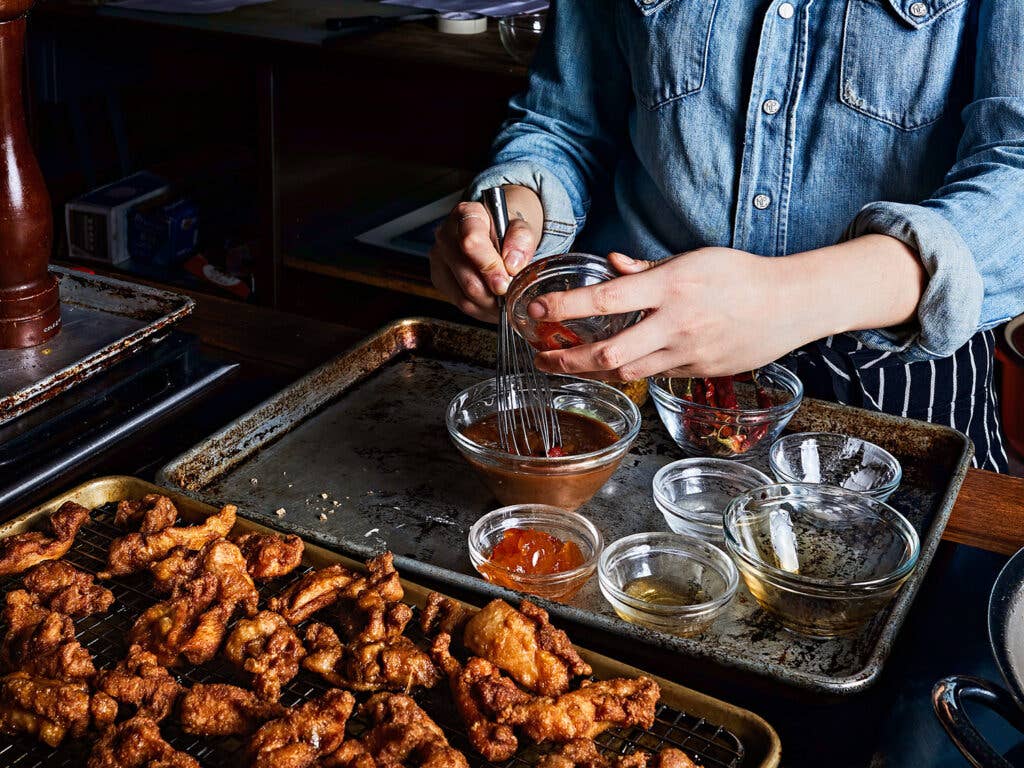 making sauces