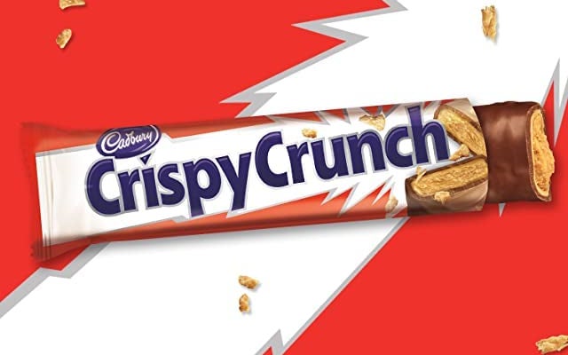 Crispy Crunch Chocolate BAR 24pk (48g Per Pack) Made in Canada