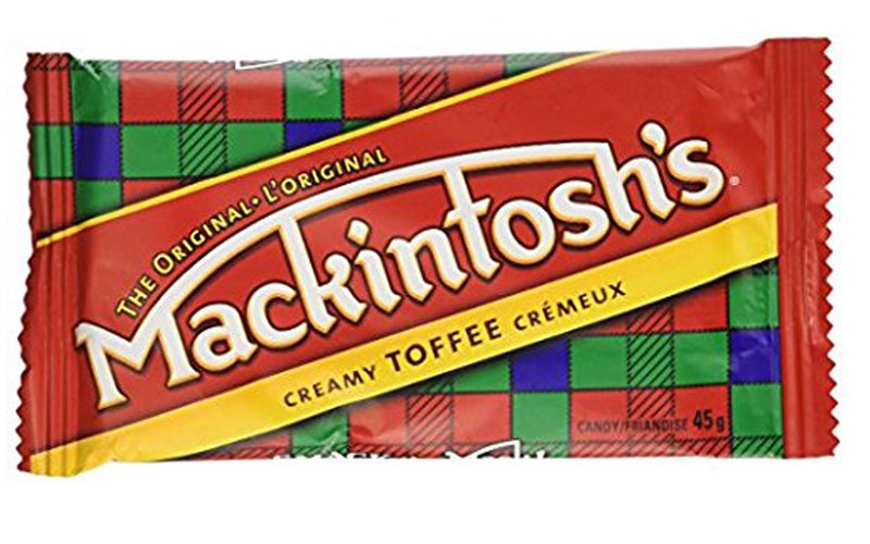 Lot of 6 Mackintosh Toffee Candies 45 gram Each from Canada by Nestle