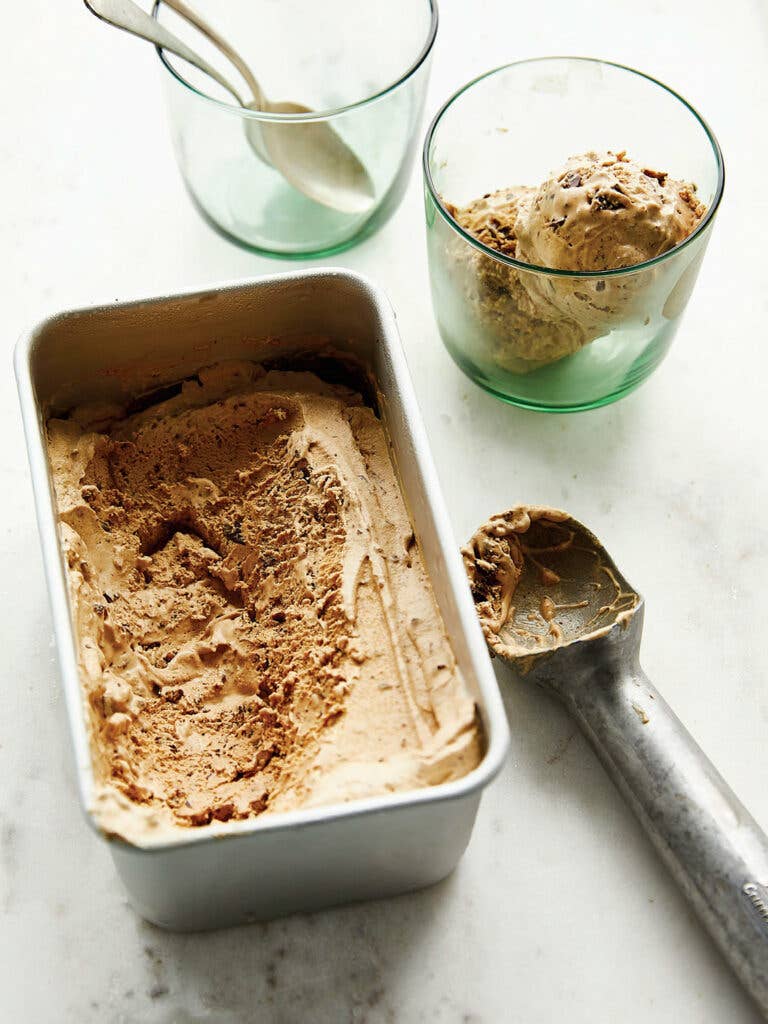 No-Churn Vietnamese Coffee Ice Cream