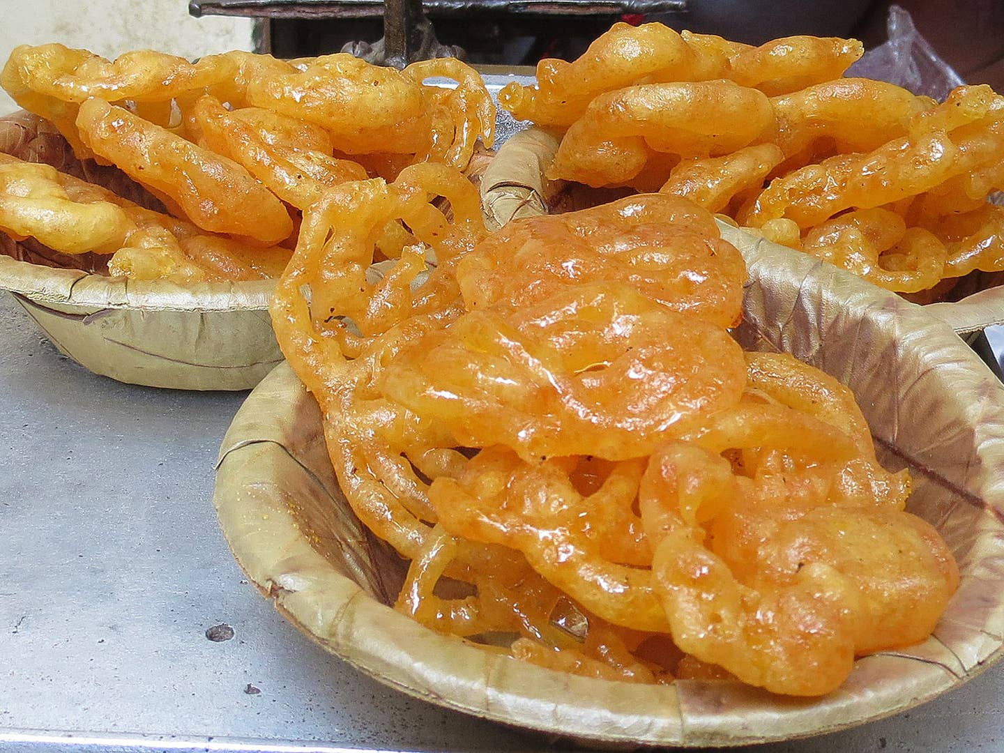 This Family Business Is Known for Making the Best Fried, Saffron-Soaked Jalebis