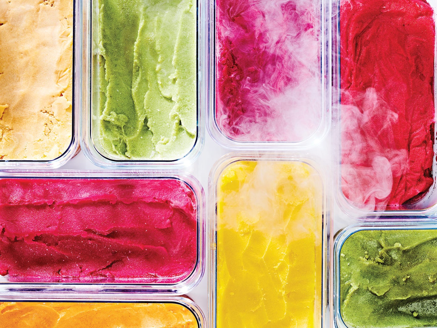 Colorful sorbets