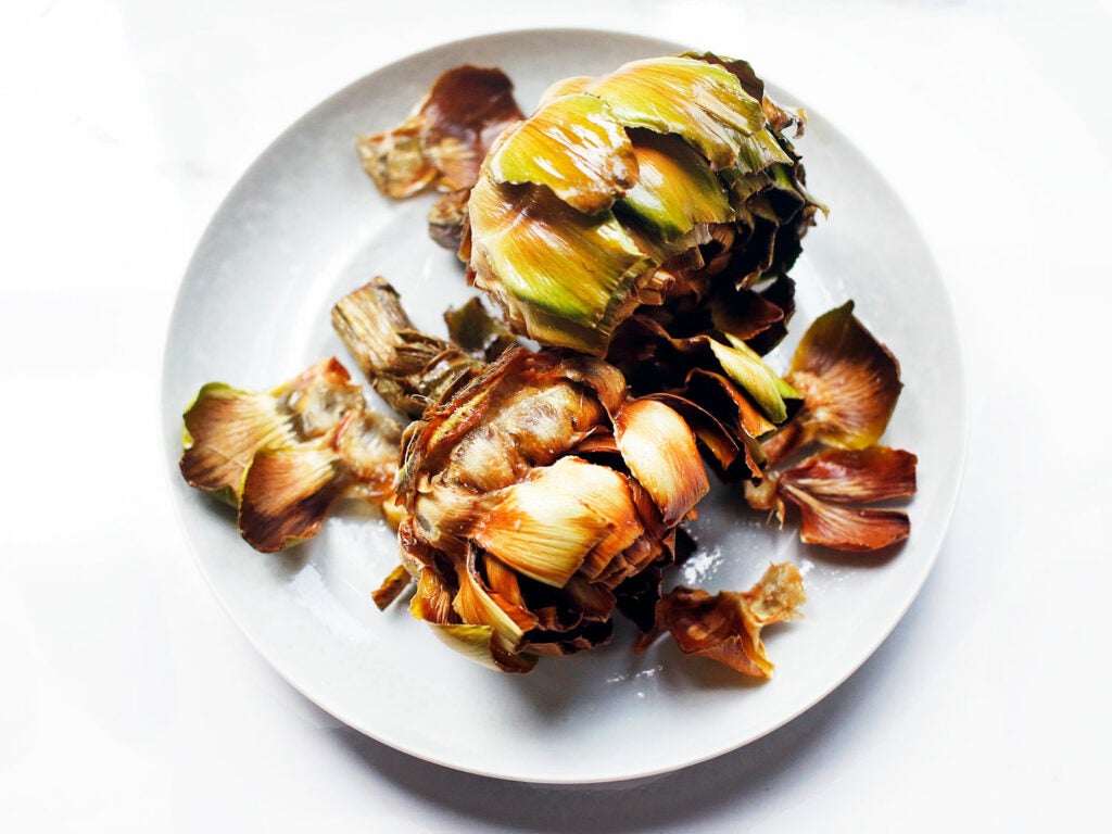 Fried Whole Artichokes