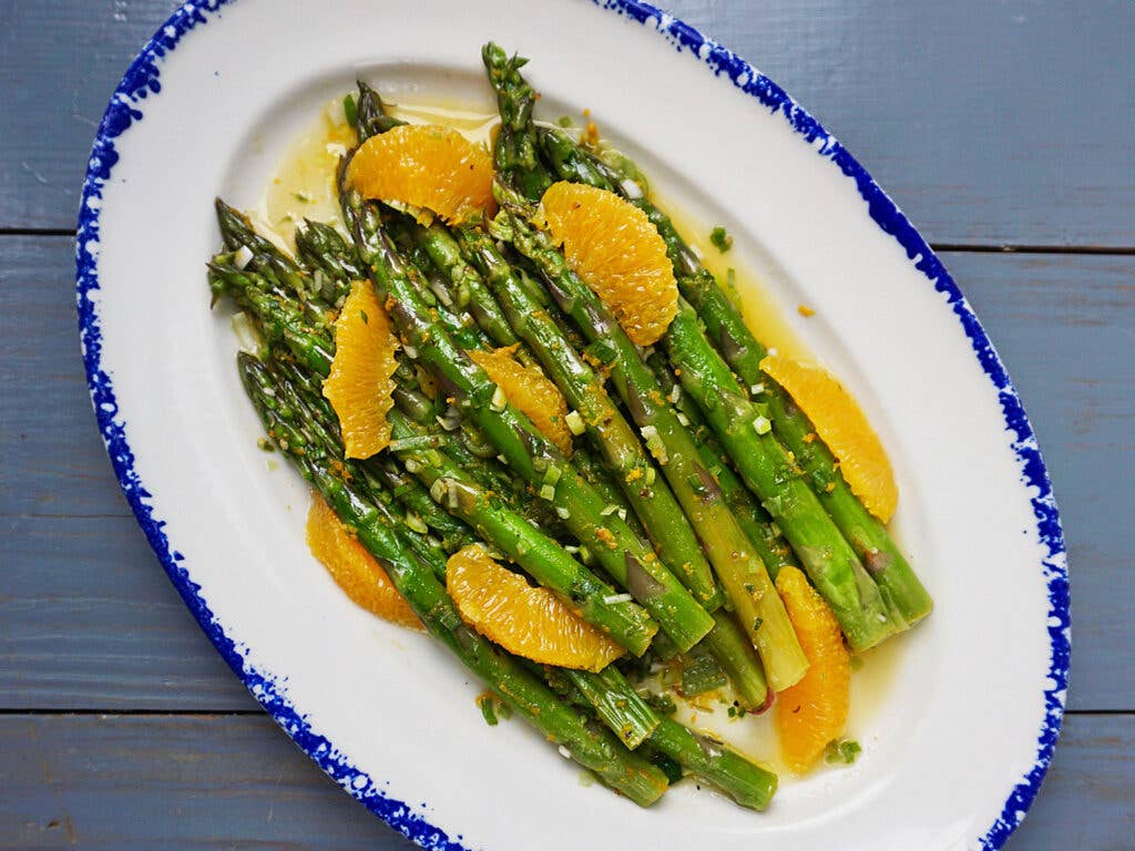 Asparagus with Citrus and Oregano