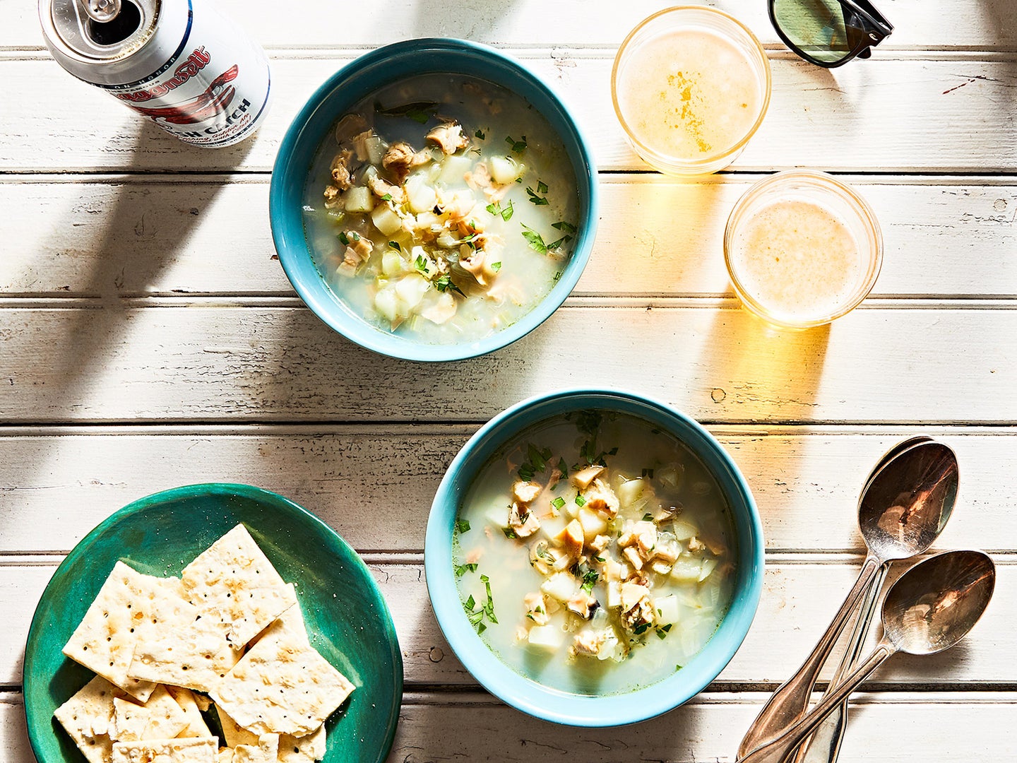 Rhode Island Clam Chowder