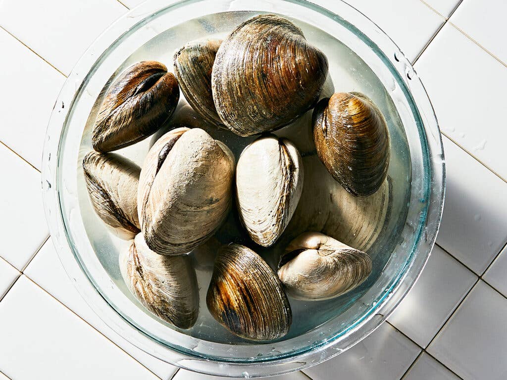 bowl of clams