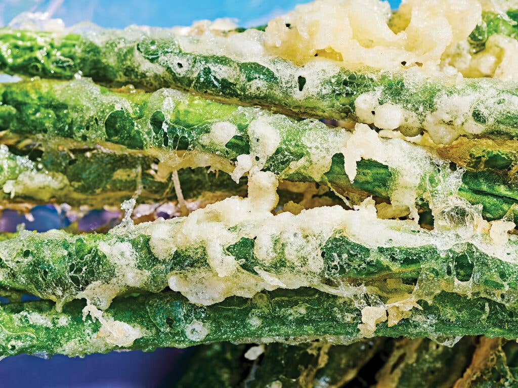 tempura green beans