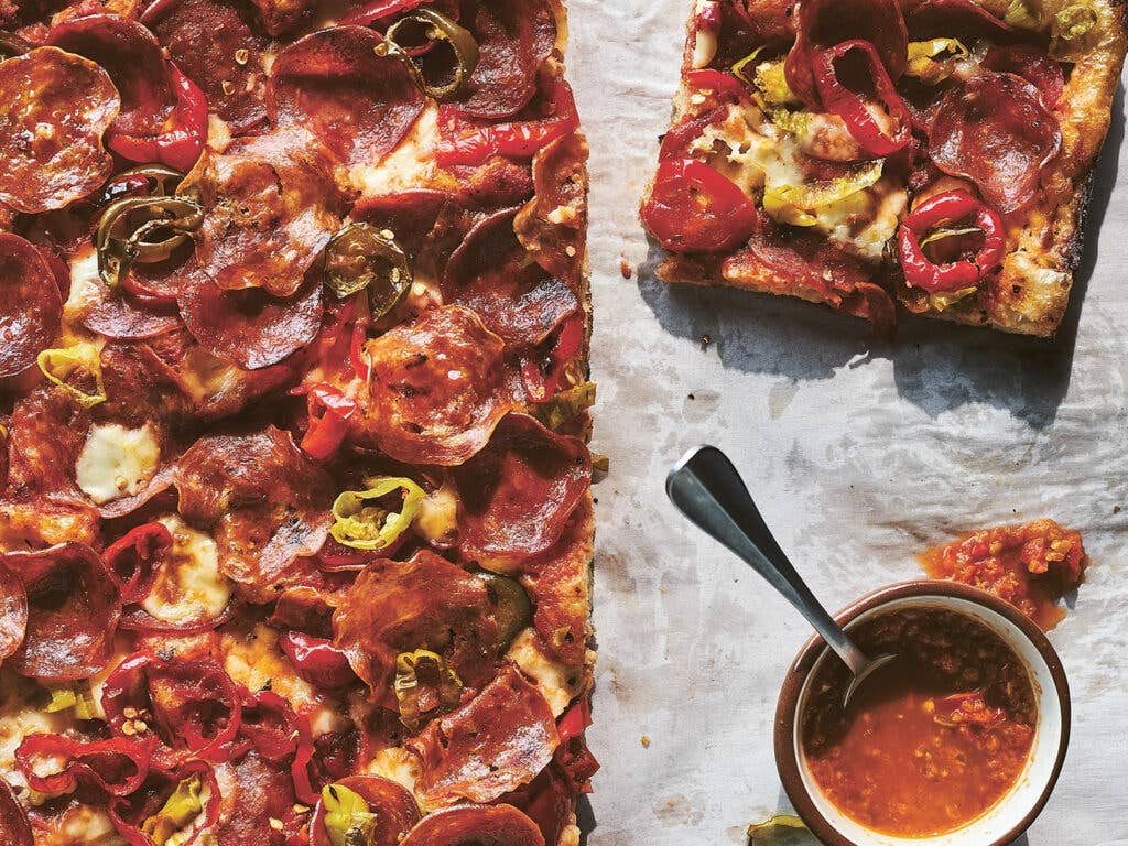 pepperoni pizza tomato recipes