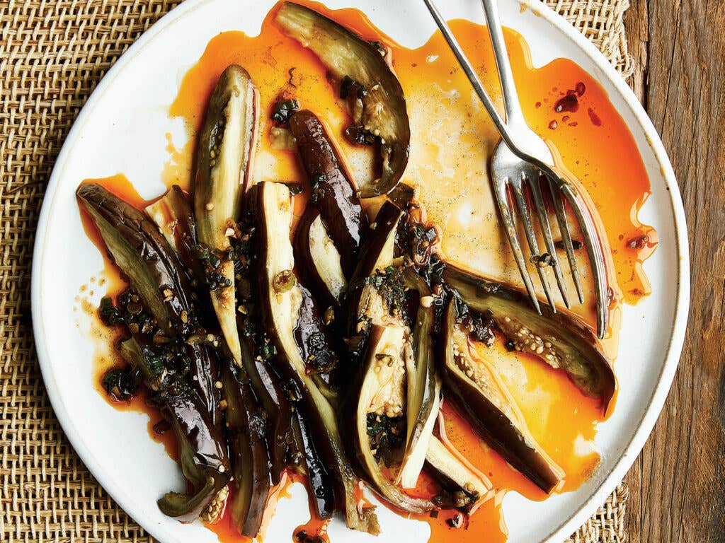 Vietnamese eggplant dish