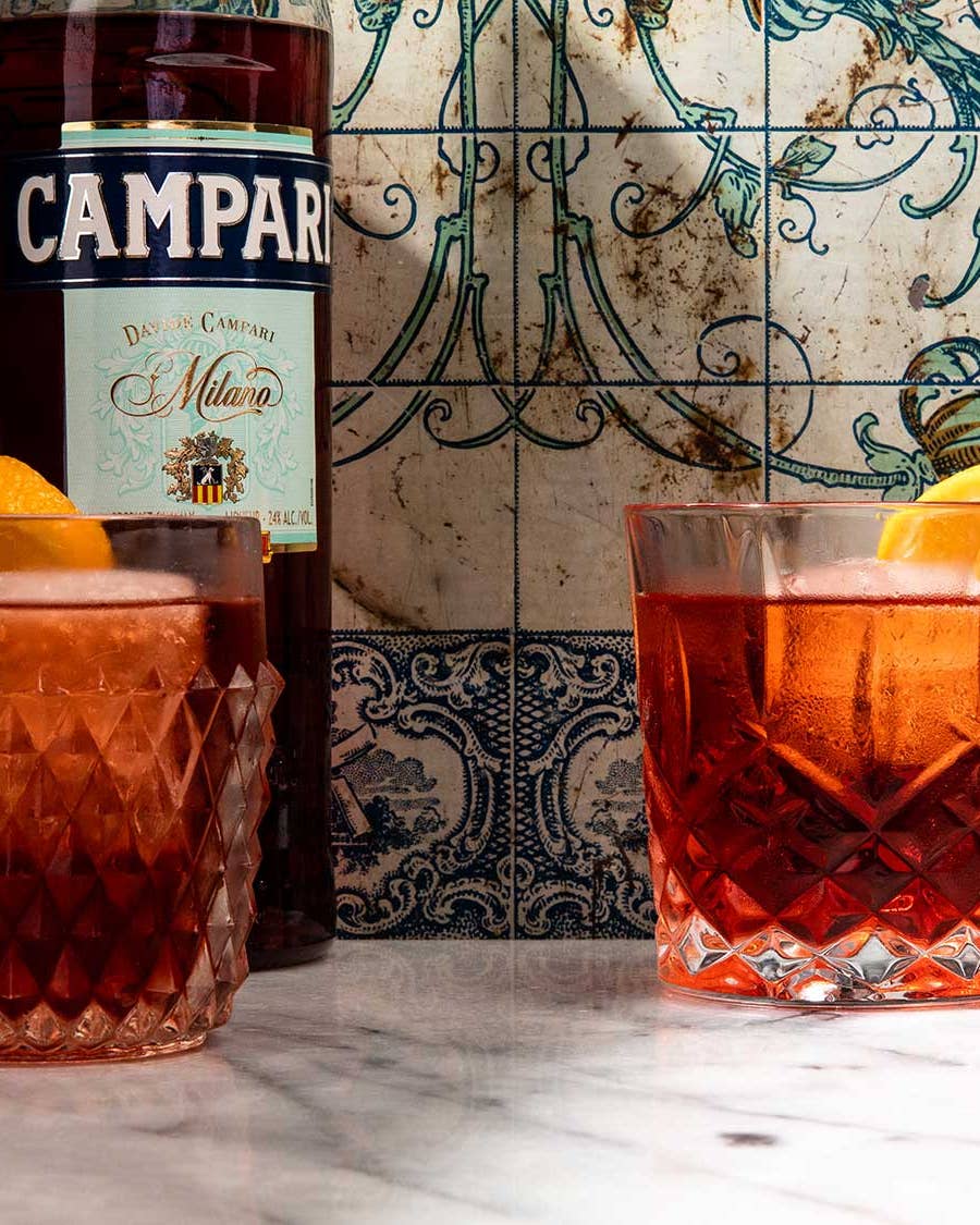 The Negroni is a bartender's favorite plaything, with ingredients swapped for everything from mezcal to sherry. Try replacing the gin with sparkling wine for a "bungled Negroni", or with bourbon for a Boulevardier. Or call on Aperol instead of Campari and sub in dry vermouth for a Contessa. Here's how to make a classic Negroni, plus a few more of our favorite riffs on the beloved drink.