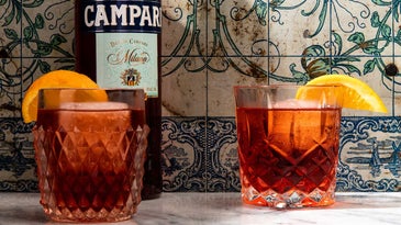 The Negroni is a bartender's favorite plaything, with ingredients swapped for everything from mezcal to sherry. Try replacing the gin with sparkling wine for a 