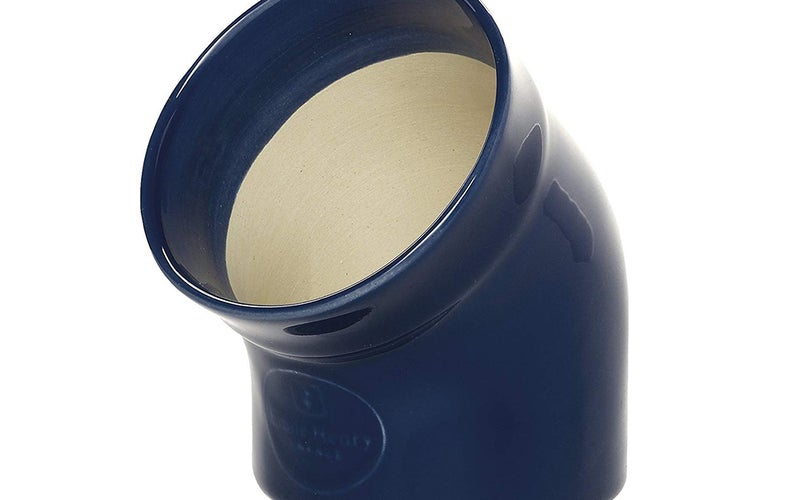 Emile Henry Made In France HR Modern Classics Salt Pig, Blue
