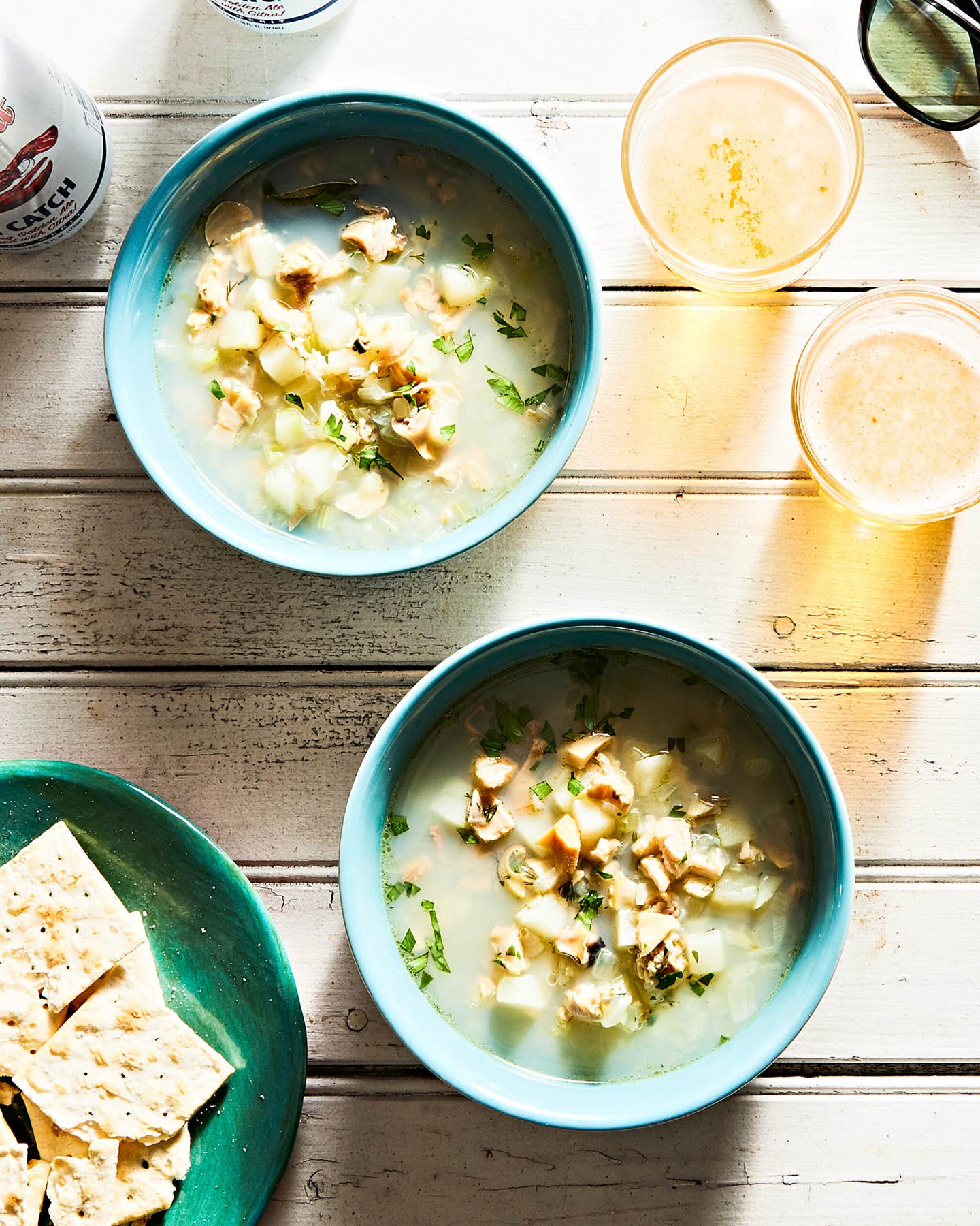 Rhode Island Clam Chowder
