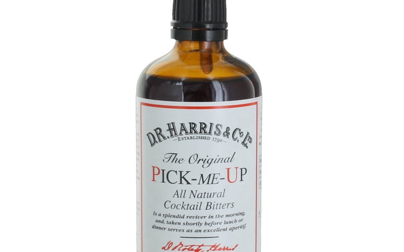dr harris bitters on white