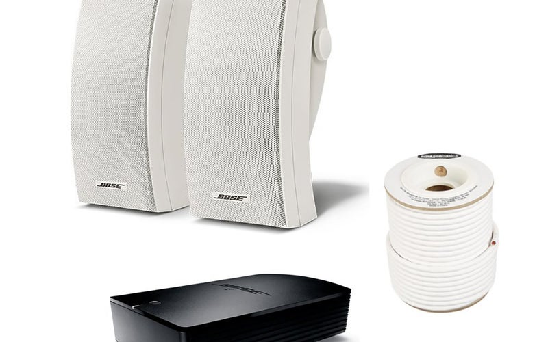 Bose Outdoor Speakers with Amp