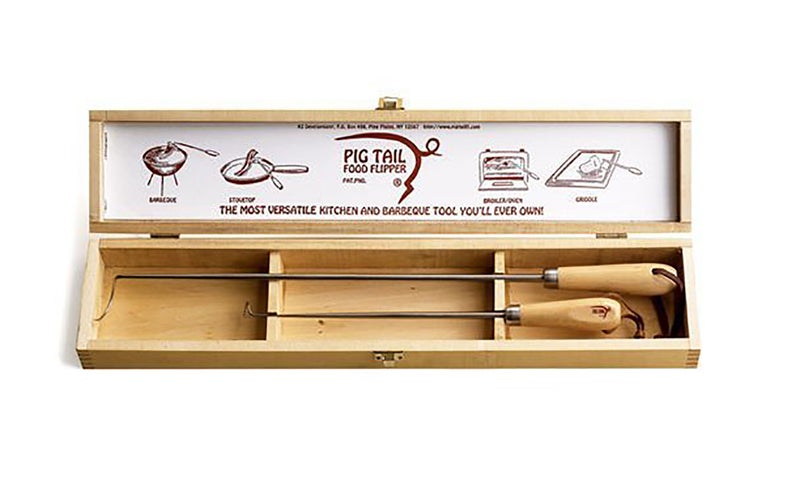 Pig Tail Grill Hook Box Set