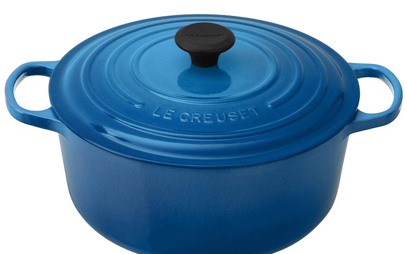 Dutch Oven on white background.