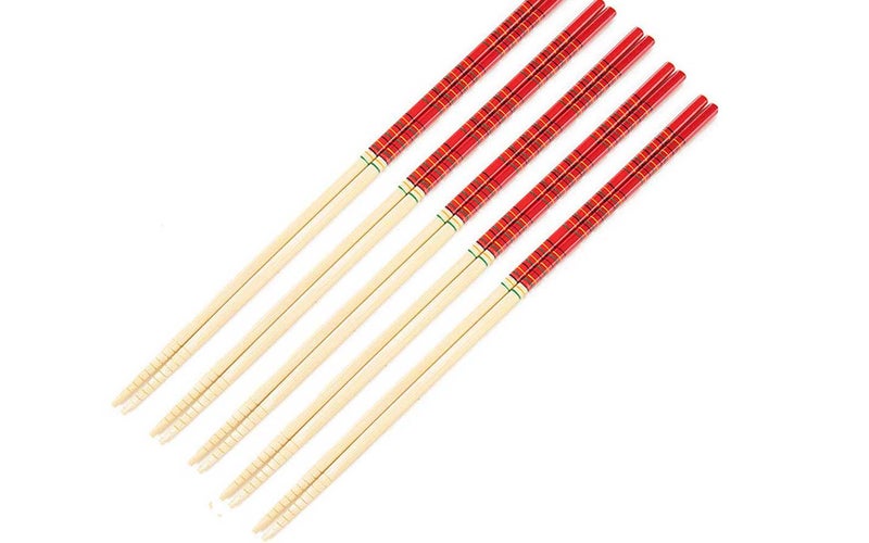 Thin Bamboo Cooking Chopsticks