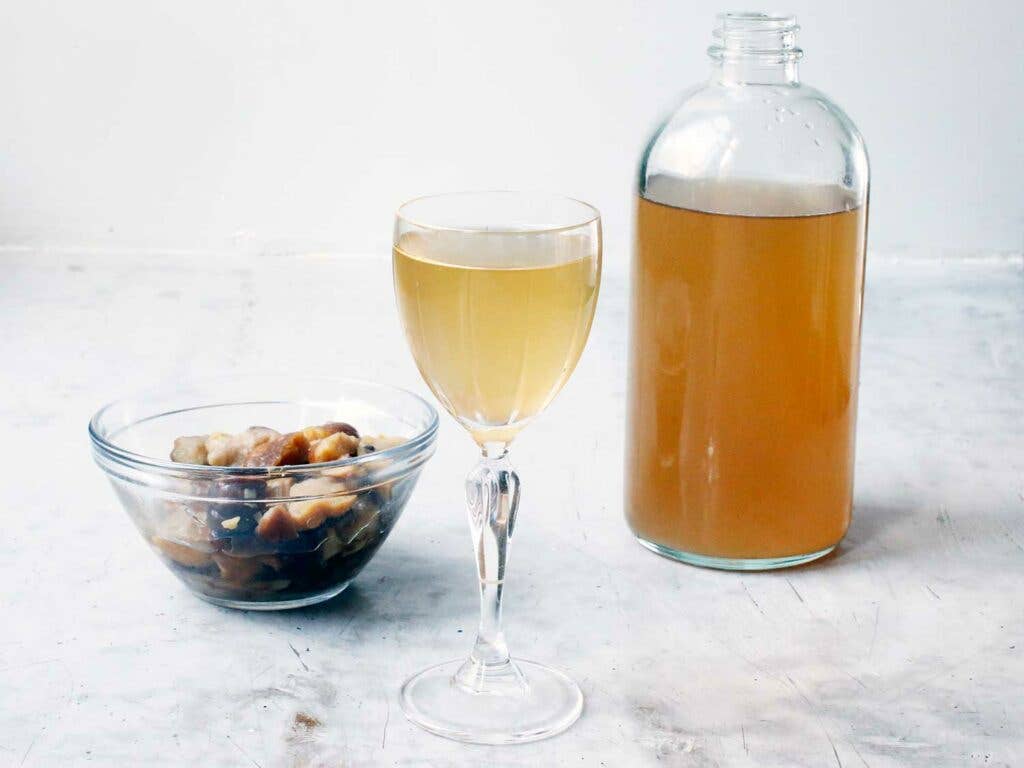 Salted chestnut liqueur