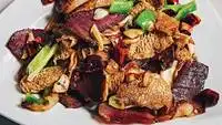 Chinese Bacon and Morel Mushroom Stir-Fry-image