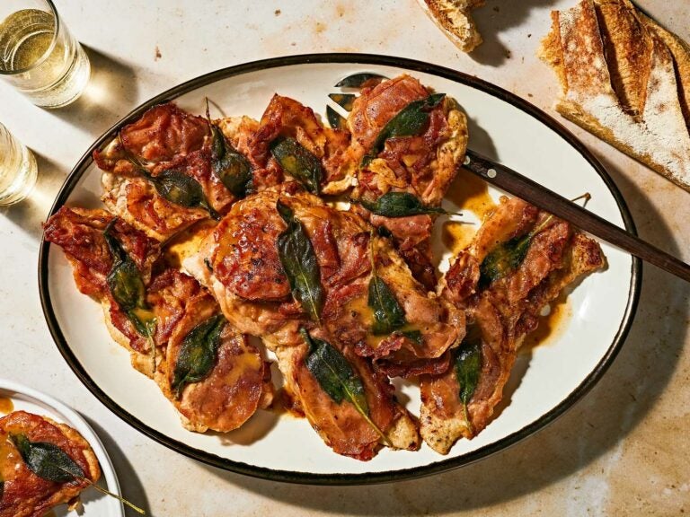 Veal Saltimbocca Saveur
