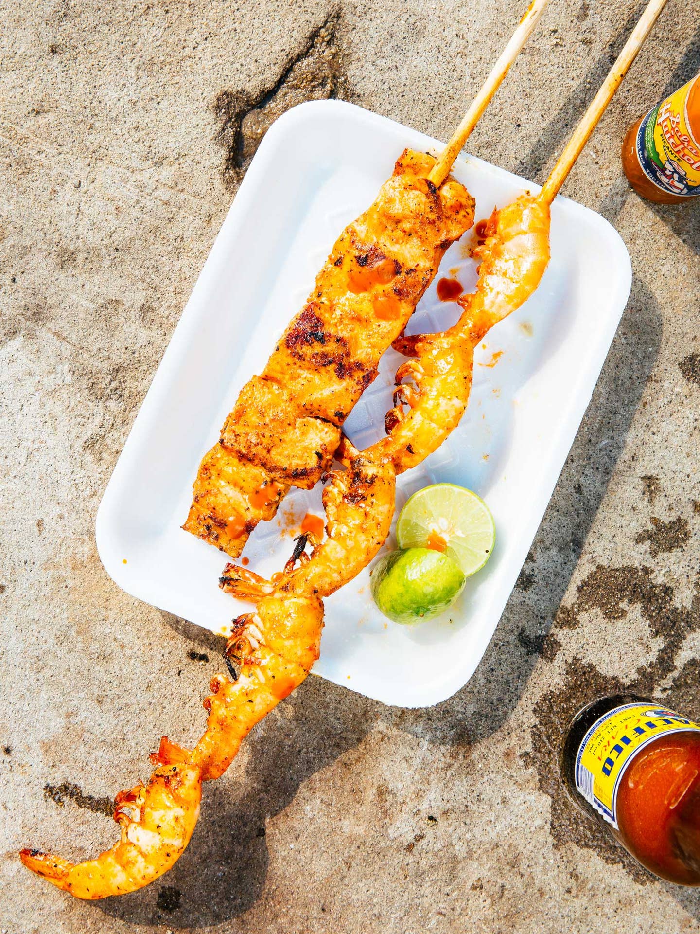 This Fish on a Stick Might Be the Best Beach Snack in Mexico