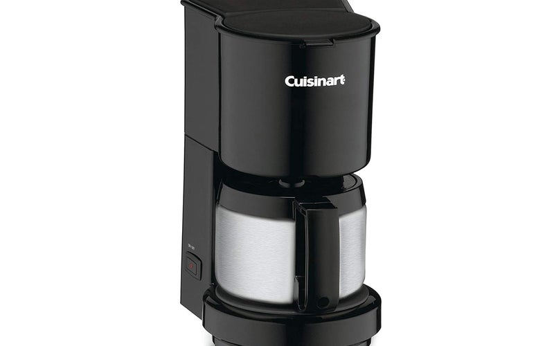 Cuisinart 4-Cup Coffeemaker with Stainless-Steel Carafe, Black