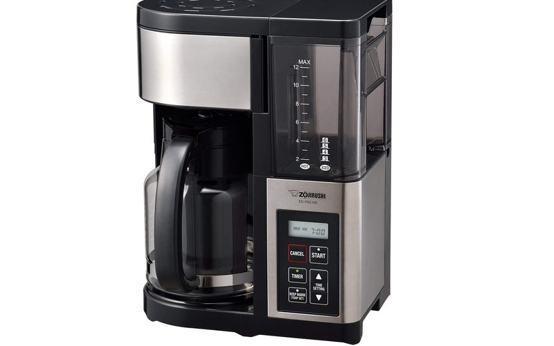 Zojirushi Fresh Brew Plus 12-Cup Coffee Maker, Stainless Black