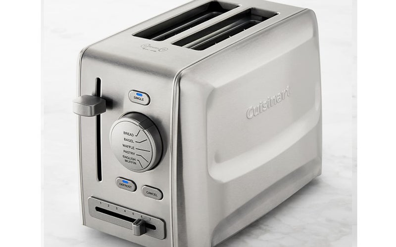 Best Toaster Option: Cuisinart Custom Select 2-Slice Toaster