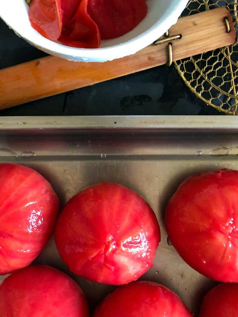 peeled tomatoes