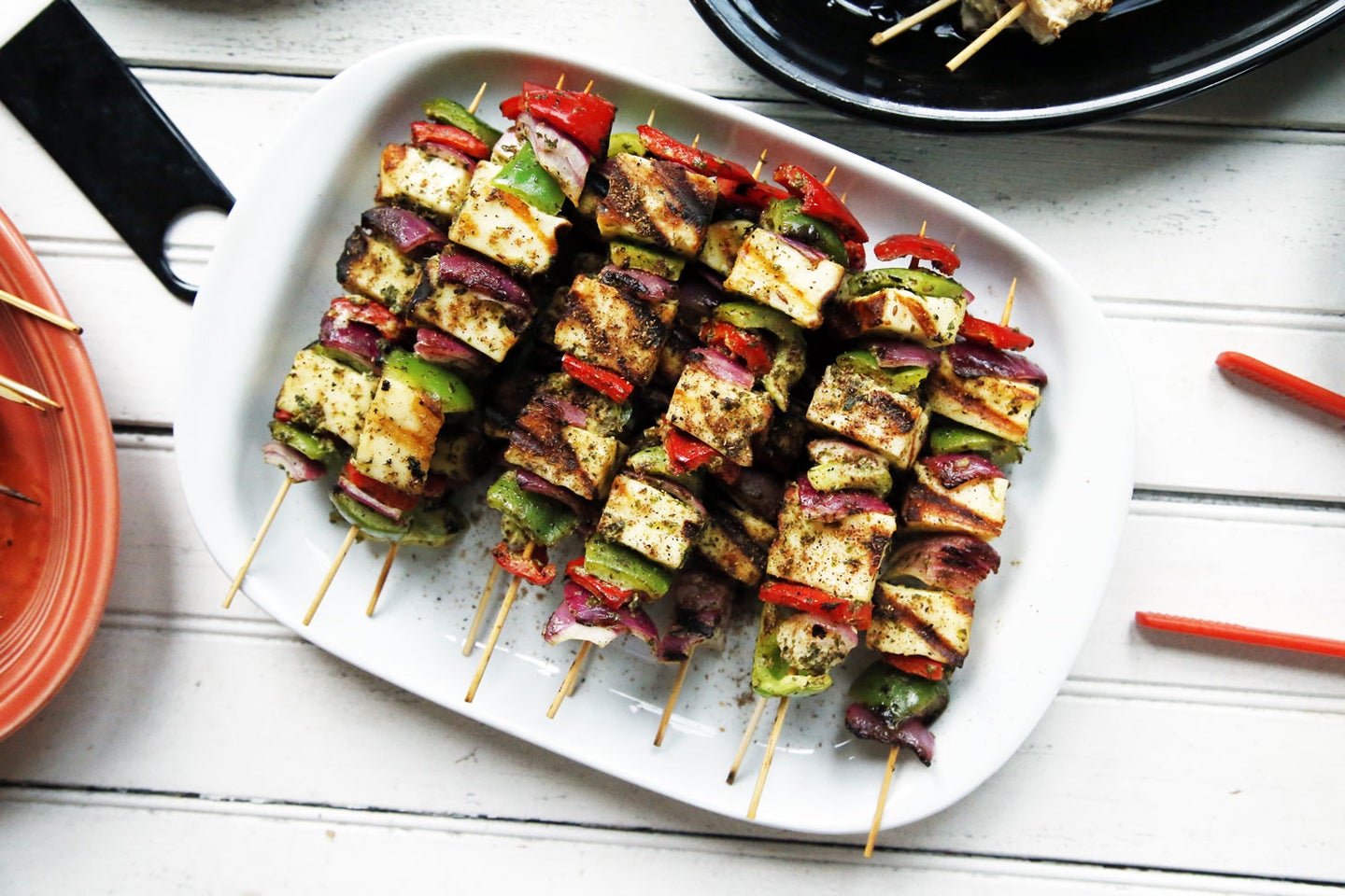 Paneer Tikka Kebabs