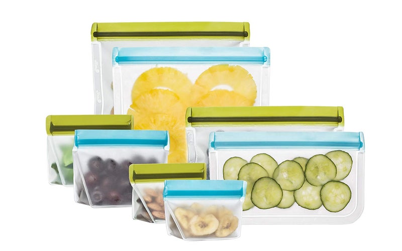 rezip Deluxe 8-piece Reusable Storage Bag Kit