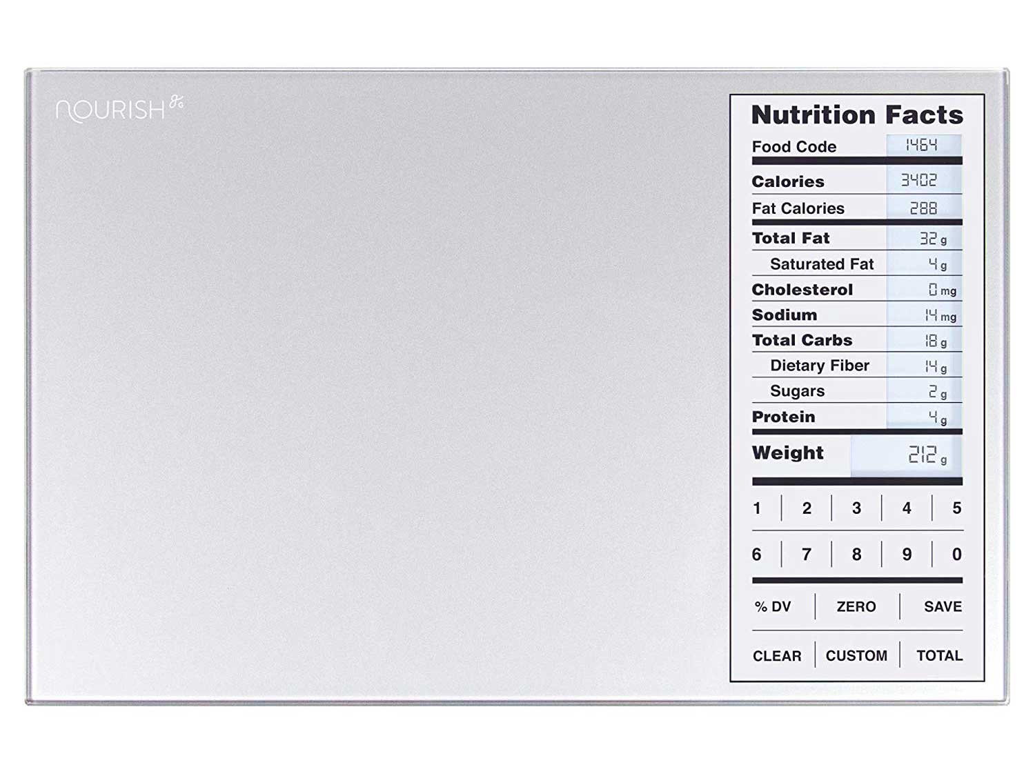 0451 Nutrition Label Food Scale