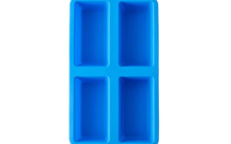 Wilton Easy-Flex Silicone Mini Loaf Pan for Bread, Cakes and Meatloaf, 4-Cavity