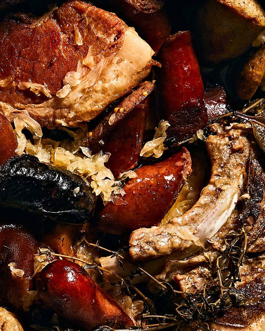 Your Slow Cooker Is the Secret to the Most Epic Choucroute Garnie