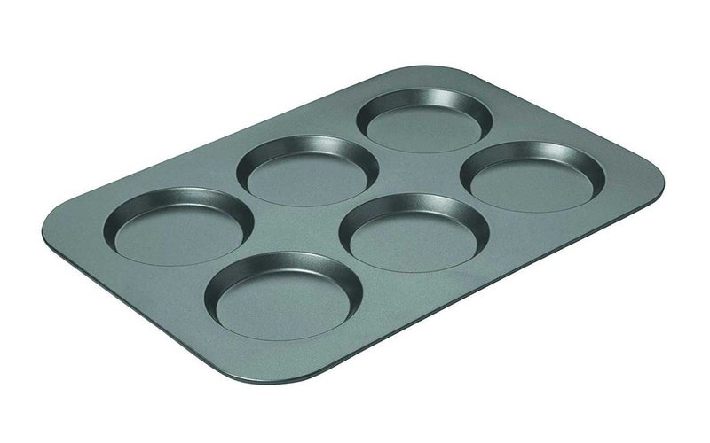 Chicago Metallic Professional Non-Stick Muffin Top Pan, 15.75-Inch-by-11-Inch, Grey, Standard