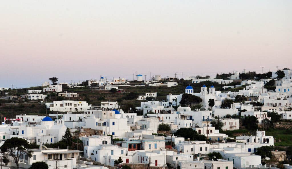 Apollonia, the capital of Sifnos