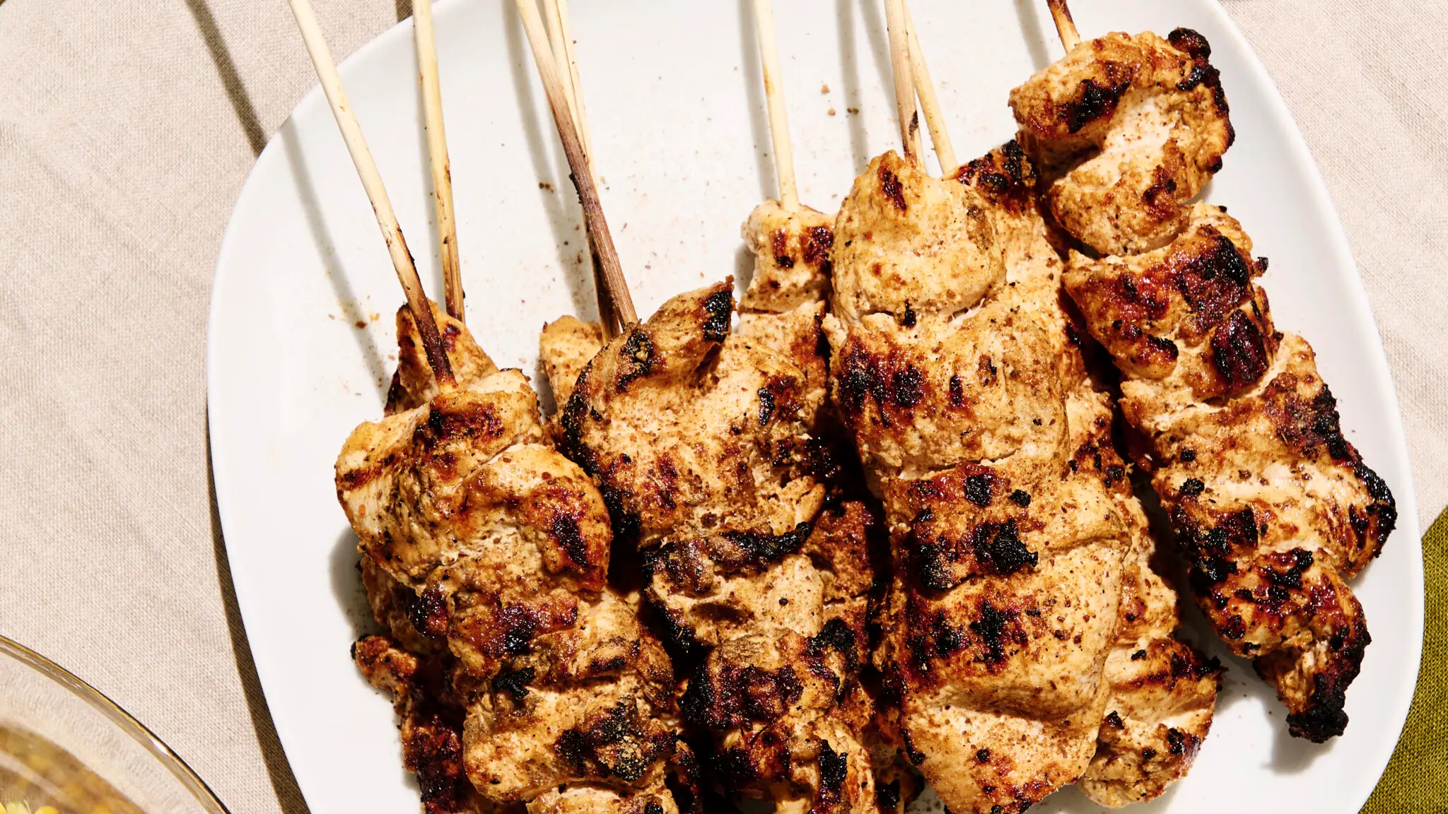 Grilled Chicken Tikka Kebabs-image