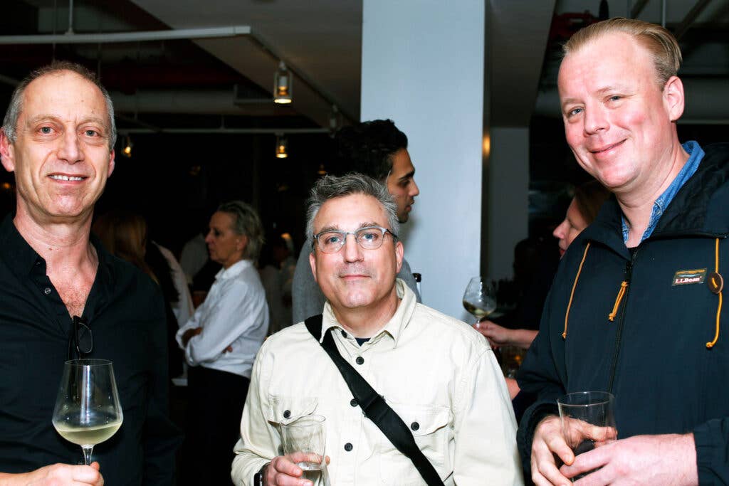 Blogger David Lebovitz and chef Ivan Orkin and Justin Smillie