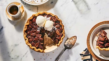 The Perfect Pecan Pie Is Spiked with Bourbon and Chocolate