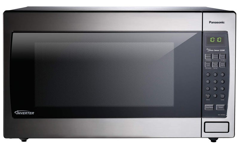 Panasonic Microwave Oven Stainless Steel Countertop/Built-In with Inverter Technology and Genius Sensor, 2.2 Cubic Foot