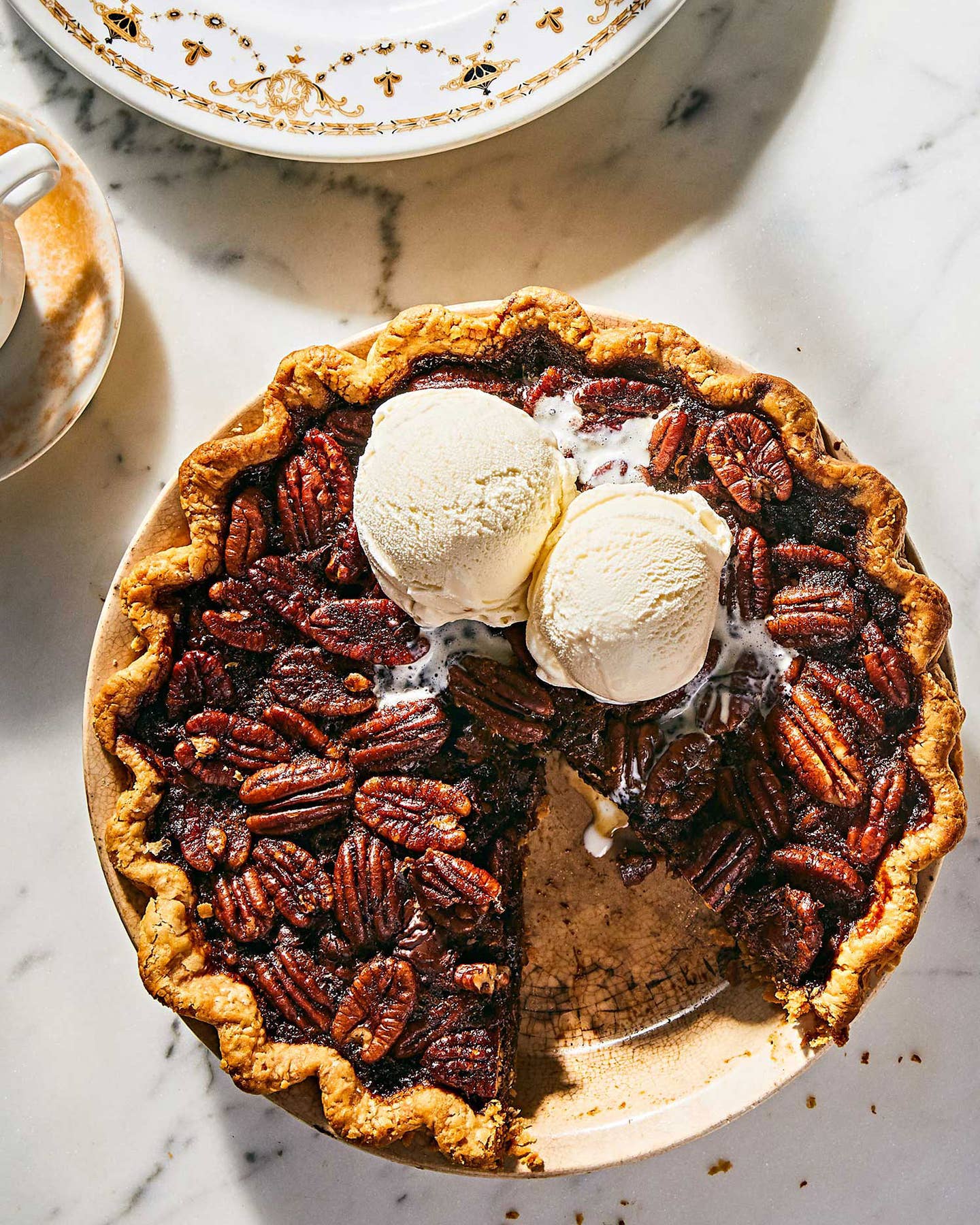 Bourbon Chocolate Pecan Pie