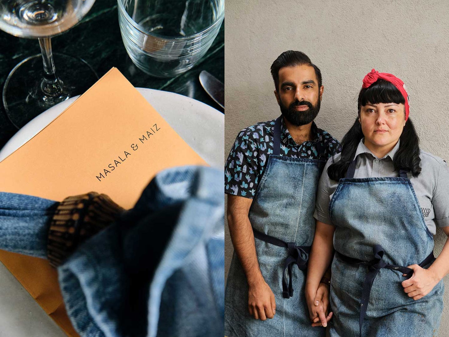 Masala y Maiz owners Saqib Keval and Norma Listman