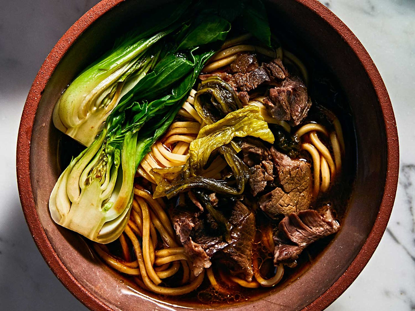 Taiwanese Beef Noodle Soup (Hong Shao Niu Rou Mian