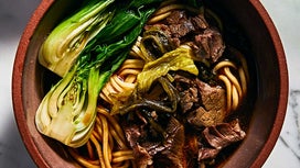 Taiwanese Beef Noodle Soup (Hong Shao Niu Rou Mian)