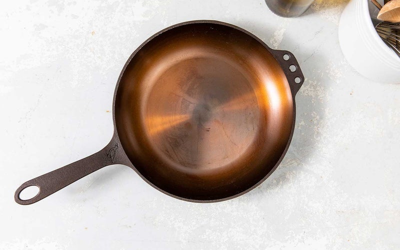 Smithey Cast Iron Chef Skillet