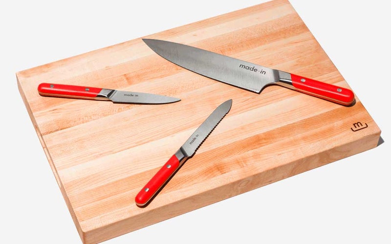 Made In Knife Set with Board