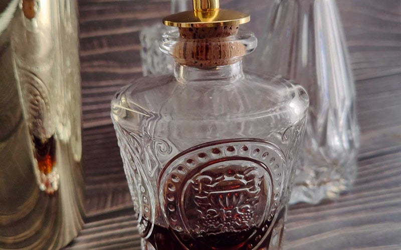 LINALL Bitters Bottle - Donatello Bitter Bottle for Cocktail, 4oz / 130ml, Glass Dash Bottle with Stainless Steel Dasher Top - (4oz/130ml)