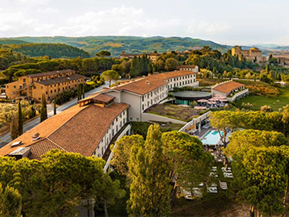 Il Castelfalfi in Montaione, Italy.