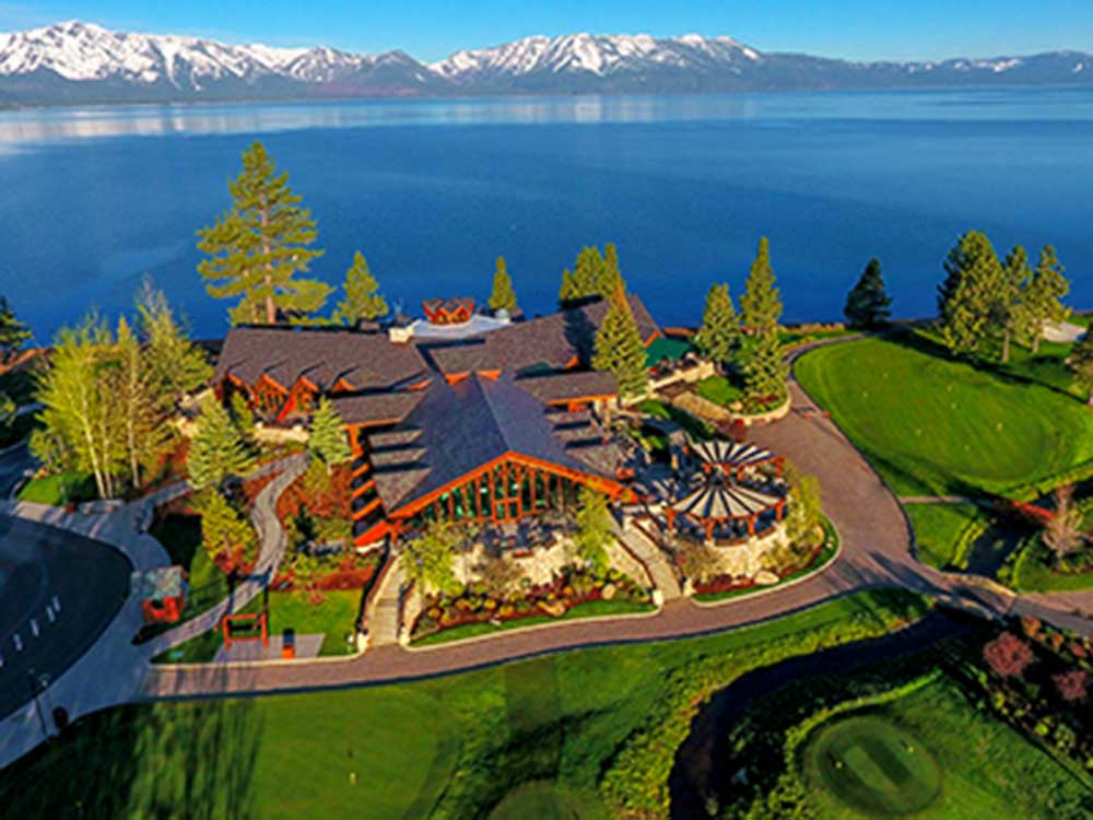Edgewood Tahoe Resort in Stateline, Nevada, USA.